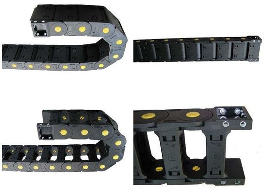 One Side Open PA66 Nylon Cable Chain For CNC Machine Tool Maintenance