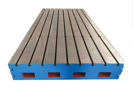 OEM Hollow Cast Iron T Slotted Floor Plates 1000x750mm 1000x1000mm