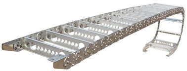 Steel Cable Drag Chain Good Toughness In TL80 Hose Support System